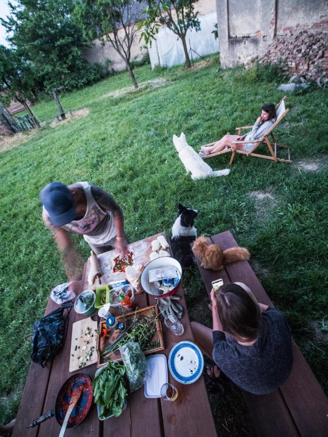 Ubytovani Na Dobro-Druznem Statku Beharovice Buitenkant foto